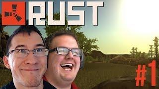 LAUGHING TIL IT HURTS | Rust Gameplay #1