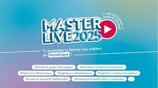 MasterLive 2025 : Se former aux Métiers du Numérique