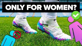 I tested football boots made ONLY for WOMEN!