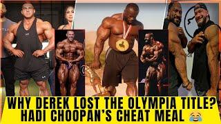 Why Derek lost ? Samson was bigger than Ronnie + Hadi's Cheat Meal + Christian Zagarella can win 212