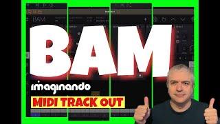 Imaginando BAM Beat Maker & Music Maker Tutorial 2: How to MIDI sequence external gear [in AUM]