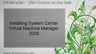 Hyper V   Installing System Center Virtual Machine Manager 2008