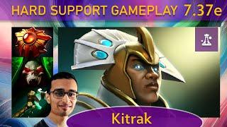  7.37e Kitrak Chen |K+A-D - 21 KP - 77%| Hard Support Gameplay - Dota 2 Top MMR