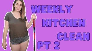 Weekly Kitchen Clean | Speed Cleaning | Cleaning Motivation | Kitchen | Part 2