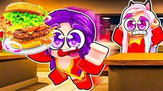 We ran a Burger Restuarant!  | Roblox: Burger Game