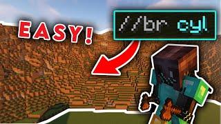 How to Make EPIC Mountains in Minecraft | WorldEdit Tutorial