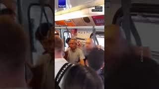 Metroda kadınları çeken şahıs dayak yedi #gündem #haber #shorts