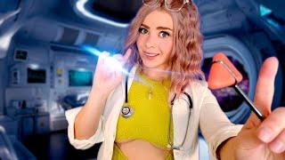 ASMR THE UNPROFESSIONAL CRANIAL NERVE EXAM 🩺  [Sci-Fi]