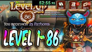 LEVEL 1 - 86 IN 53MINUTES! FAST LEVEL UP World Record -  Arcane Legends