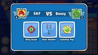 Angry Birds Friends. Star Cup Brawl! SAF vs Bossy. Passage from Sergey Fetisov