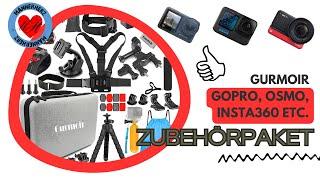 MEGA Action Cam Zubehör-Set, GoPro, Osmo, Insta360