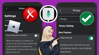 Как получить ГОЛОСОВОЙ ЧАТ ROBLOX (2024) | Как включить голосовой чат в Roblox