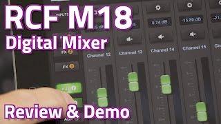 RCF M18 Digital Mixer - Review & Demo