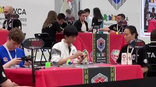 34.53 7th Place Megaminx Average at WCA World Championship 2023