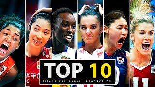 Top 10 Best Women's Volleyball Players  In The World ᴴᴰ