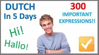 Learn Dutch in 5 Days - Conversation for Beginners