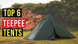 Best Teepee Tents for Camping | Top 6 Best Teepee Tents Reviews in 2022 | Best Cheapest Teepee Tent