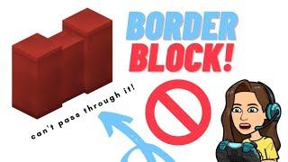 How to get the BORDER BLOCK and BARRIER in Minecraft!