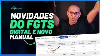 Novo Manual do FGTS Digital e Atualizações no Portal - DEZ/2024