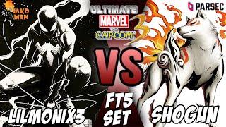 UMVC3 Parsec FT5 Set - lilmonix3 VS SHOGUN