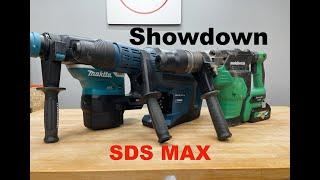 24-33 | SDS MAX Rotary hammer showdown | GRH05 / HR005 vs GBH18v-45c vs DH36DMAQ2M