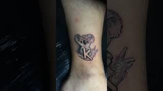 Koala bear ￼#fbviral#tattoolove #tattoodesign#dermalizecontest #KoSaZapote #worldfamoustattooink