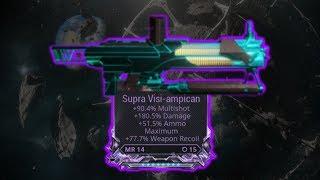 Warframe - Supra Visi Ampican - My Perfect Minigun (4 Forma)