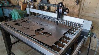 We got a CNC plasma table!