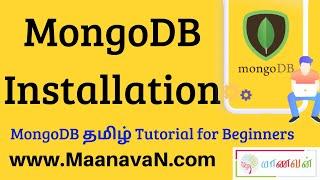 #1 MongoDB Installation | MongoDB Tamil Tutorial for Beginners