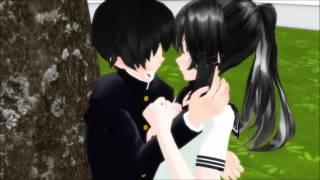 [MMD] - Happy Ending - Yandere-chan x Senpai