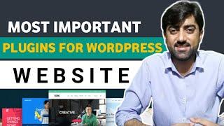 Most Important Plugins for WordPress Website Hindi Urdu