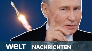 PUTINS KRIEG: Bizarre Pressekonferenz! Putin fordert USA zum direkten Raketen-Duell auf  | STREAM