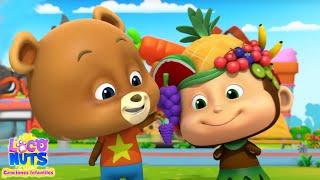 Cancion de Frutas y sus Nombres en Español por Loco Nuts