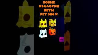 Хэллоуин  в pet simulator x! #roblox #petsimulatorx #shorts
