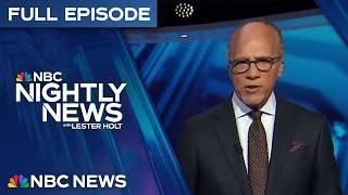 Nightly News Full Episode - Jan. 7