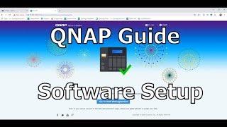 QNAP First Time Setup Guide