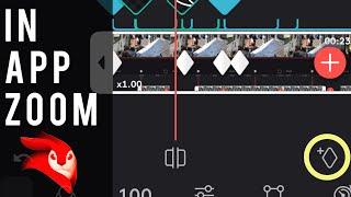 How to Zoom in App (Videoleap Tutorial 2021)