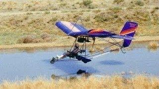 Flying an 1983 Quicksilver MX Ultralight with live instrument data Roy Dawson video