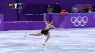 Pyeong Chang 2018 Ladies FS CALLED edges - Evgenia Medvedeva