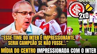 OLHA O QUE DISSERAM! MÍDIA do CENTRO FALA SOBRE VITÓRIA do INTER | INTER 2x0 CRICIUMA