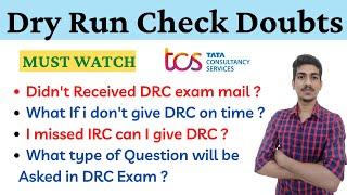 DRC Doubts| TCS NQT Dry Run Check| TCS NQT DRC Test| TCS NQT June 2021| TCS JUNE NQT