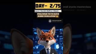 Day-2/75 Learn 1 Market Skill in 1 Minute |Welcome to 75 Days Hard CHALLENGE