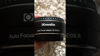 Commlite EF to RF lens Adapter Unboxing