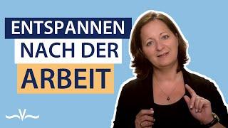 Sich entspannen lernen: Abends gut runterkommen - so geht's | Stefanie Voss