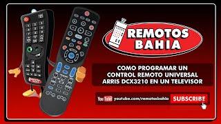 CÓMO PROGRAMAR UN CONTROL REMOTO UNIVERSAL ARRIS DCX3210 CABLEVISION HD EN UN TELEVISOR