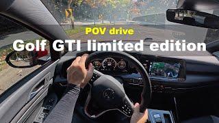 2024 Volkswagen Golf GTI limited edition POV drive