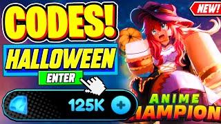 ️New️ ALL WORKING HALLOWEEN UPDATE CODES For Anime Champions Simulator - Roblox ACS Codes