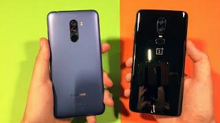 Pocophone F1 vs Oneplus 6 - Speed Test!