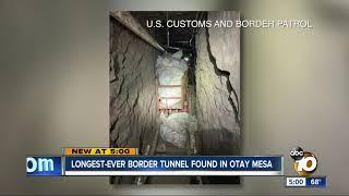 Longest-ever border tunnel found in Otay Mesa