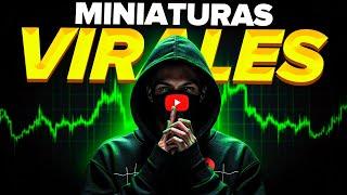 Cómo Hacer MINIATURAS Virales en Menos de 1 Minuto y 100% GRATIS